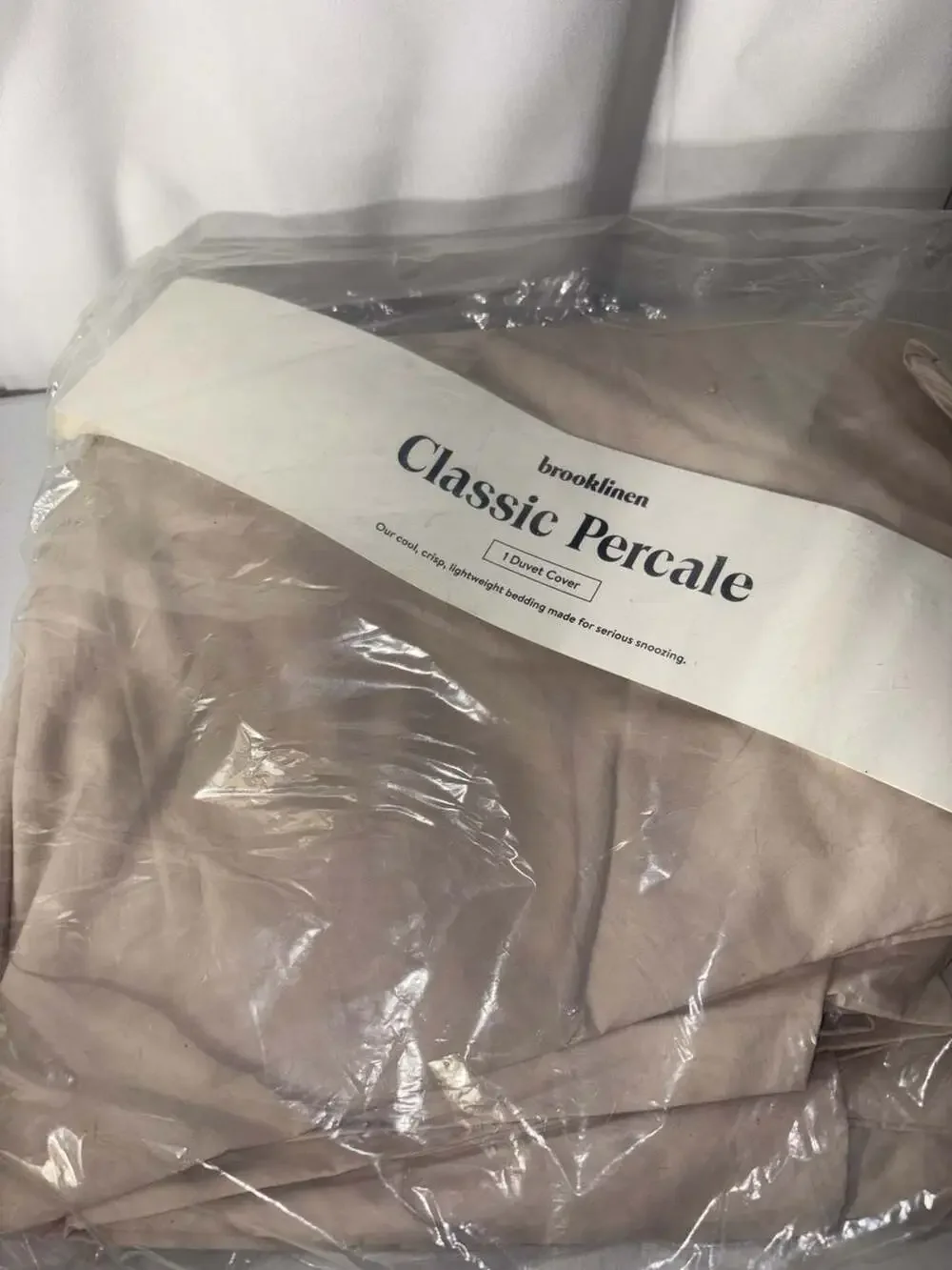 Brooklinen Classic Percale Duvet Cover